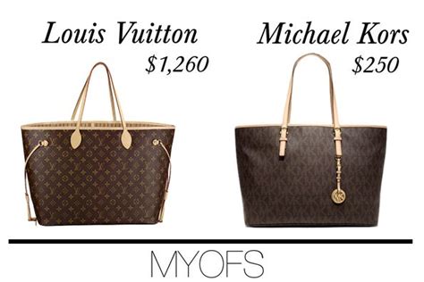 merken tussen michael kors en louis voutton|louis vuitton vs mike kors.